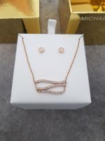 Michael Kors Schmuckset mit Kette und Ohrstecker rosegold Hessen - Dietzenbach Vorschau