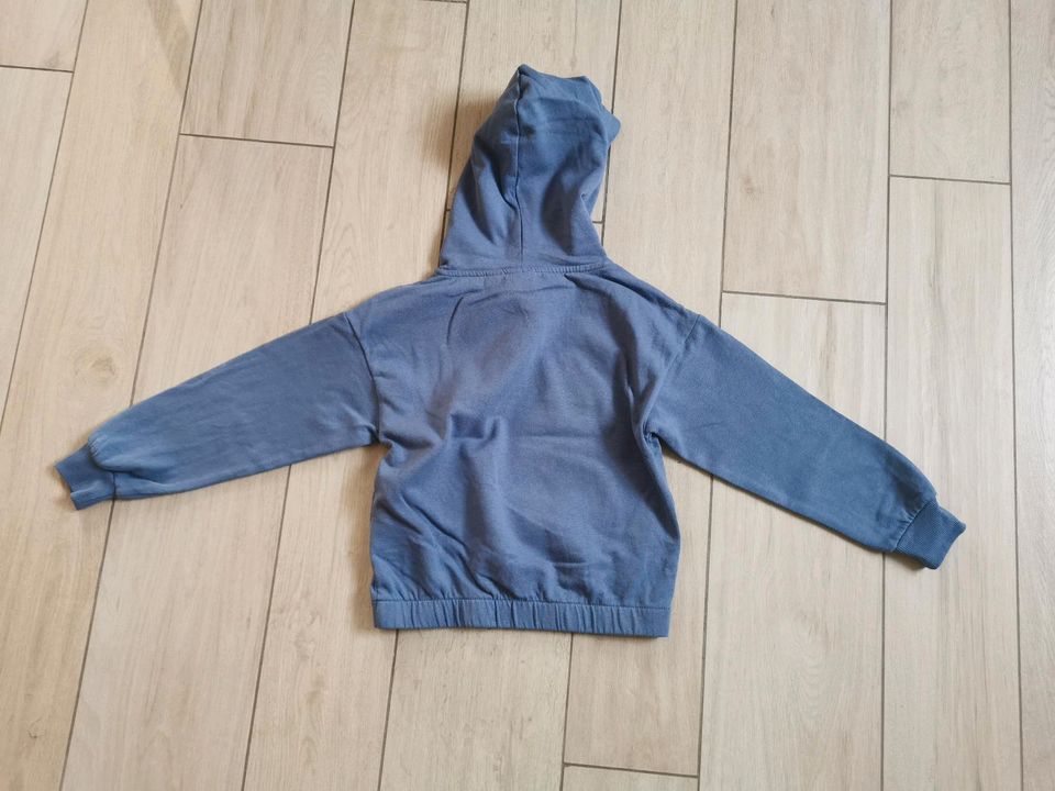 Pullover Pulli Hoodie kurz Kapuze smiley aldi 134 in Niederwürschnitz