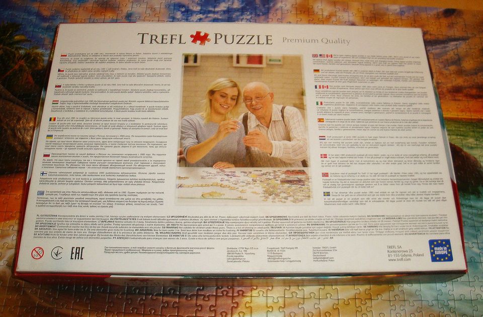 Trefl Premium Puzzle Samudra Beach India 1000 T. 1x gel. komplett in Bückeburg