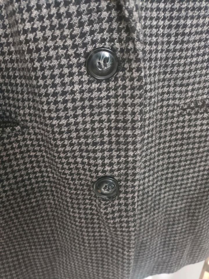 Vintage retro blazer karriert wolle braun grau in Berlin