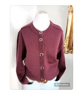 Strickjacke retro Granny-Style 50% Wollanteil Cardigan 40/L knit Nordrhein-Westfalen - Leverkusen Vorschau