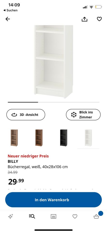 2x Ikea Billy Regal in Köln