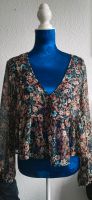 Leicht transparente Hängerchen Bluse mit Blumenprint - M Leipzig - Leipzig, Zentrum-Ost Vorschau