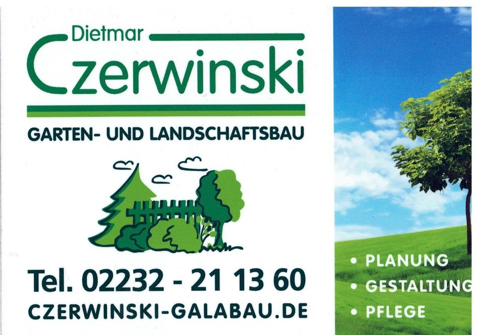 Aushilfe (m/w/d) Gartenlandschaftsbau mit Führerschein in Brühl