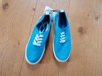 Schuhe Slipper Sneaker blau weiß H&M 36 Hessen - Fronhausen Vorschau