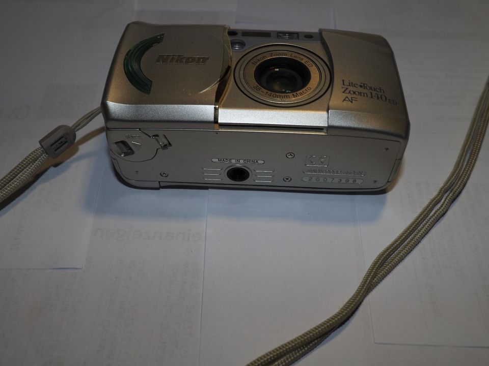Nikon Lite Touch Zoom 140 ED AF analoge Kompaktkamera 38-140 mm in Wiesbaden