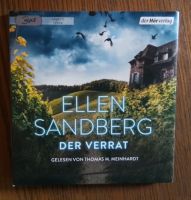 Hörbuch krimi Ellen Sandberg DerVerrat 1mp3 cd guter Zustand Bayern - Dörfles-Esbach Vorschau