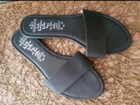 NEU Damen schuhe schlappen sandalen gr 40 New Yorker in schwarz West - Nied Vorschau