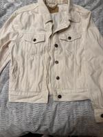 Jeansjacke Creme weiß  selten getragen !! Hessen - Selters Vorschau
