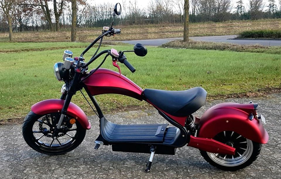 - E-Roller Motorroller Chopper NEUES Modell 3000 W 60 V 40 Ah in Ganderkesee