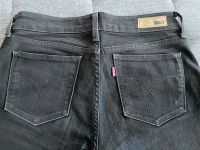 Levi Strauss Jeans Demi Curve schwarz W26 L32 mid rise skinny Thüringen - Themar Vorschau