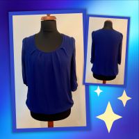 Bluse Royalblau blau Ashley Brooke Gr. 38 Niedersachsen - Zeven Vorschau