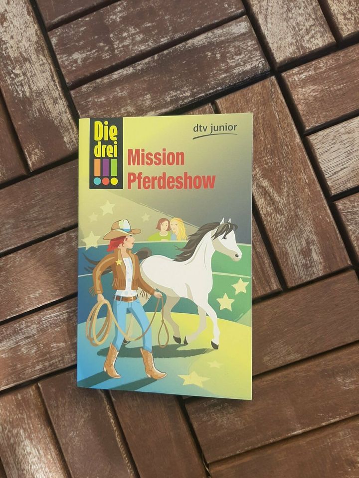 Jugendbuch, Die drei !!! Mission Pferdeshow in Werda