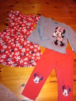 3-teiliges Kleiderset Gr. 128 Mädchen Minnie Mouse Kleid Leggings Brandenburg - Rathenow Vorschau
