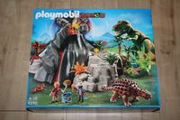 Playmobil 5230 T-Rex und Saichania beim Vulkan Dinosaurier OVP Saarland - Mandelbachtal Vorschau