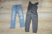 Jeans + Gratis Overall Gr. 116 Mädchen Jumpsuit Hose Dresden - Trachau Vorschau