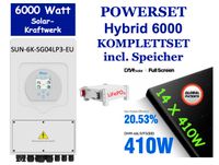 Solarkraftwerk Powerset Hybrid 6000 incl. Speicher sowie gesamtes Montagematerial Sachsen-Anhalt - Wernigerode Vorschau