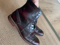 Marc o Polo Stiefeletten in dunklem Rot Stuttgart - Stuttgart-Ost Vorschau