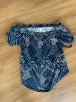 Schulterfreies Shirt mit tollem Muster Logg H&M Neu! Hessen - Hanau Vorschau