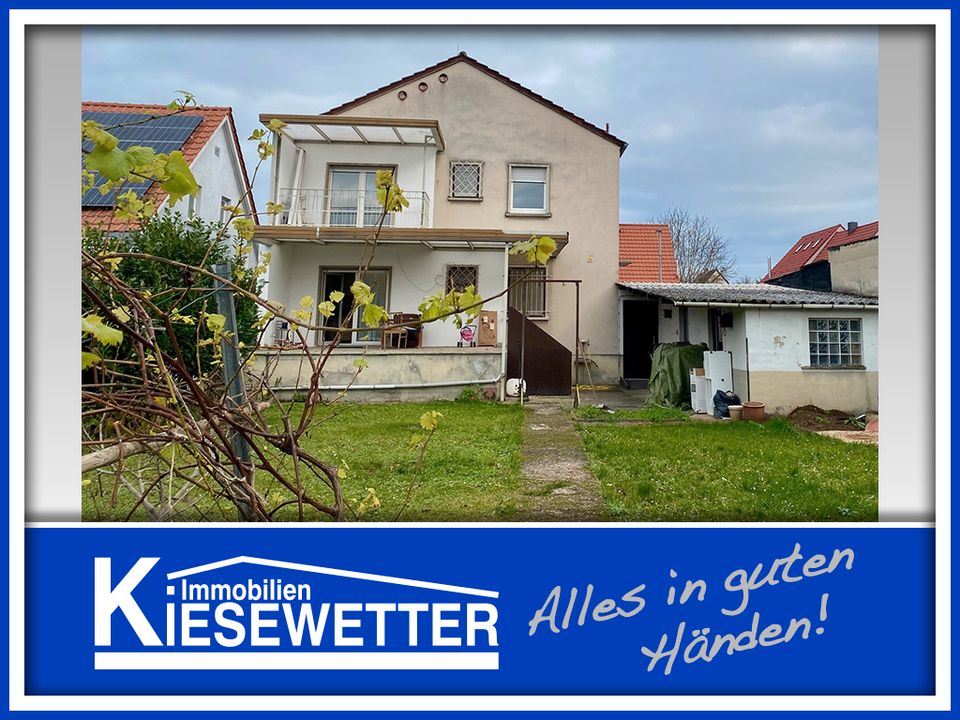 Zweifamilienhaus in Worms-Pfeddersheim: Viel Raum für Gestaltung in Top-Lage in Worms