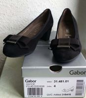 NEU GABOR LEDER Damen Samt Pumps Gr.4 37 Schwarz Dresden - Strehlen Vorschau