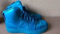 Nike Air Force F1-1 Hyperfuse Blau High Top Sneaker Gr.41 Niedersachsen - Bremervörde Vorschau