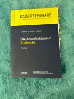Anwaltsklausur Zivilrecht Kaiser Skript München - Schwabing-West Vorschau