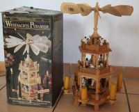 Weihnachtspyramide 3-stöckig Krippenspiel Weihnachten Pyramide Niedersachsen - Delmenhorst Vorschau