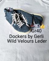 Dockers by Gerli Sneaker Wildleder Gr40 BLAU REISSVERSCHLUSS Bielefeld - Bielefeld (Innenstadt) Vorschau