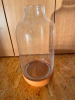 Vase Glas Glasvase mit Terrakotta 42 cm hoch Nordrhein-Westfalen - Salzkotten Vorschau