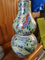 Blumenvase floral gemustert Grundfarbe grün Bayern - Kahl am Main Vorschau