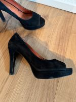 Peeptoe Pumps Größe 39 Veloursleder Obervieland - Habenhausen Vorschau