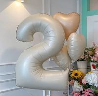 Luftballon Zahlen Party Kinder Geburtstag Herz Stern Dekoration Dortmund - Hörde Vorschau