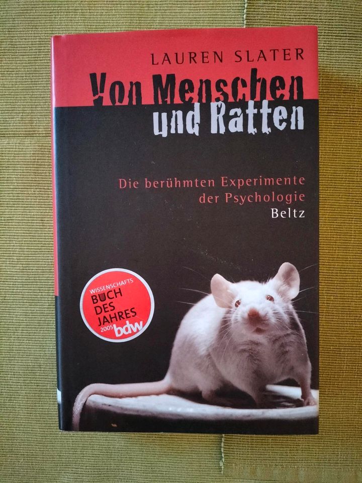 Von Menschen und Ratten/ Beltz/ Experimente der Psychologie in Mannheim
