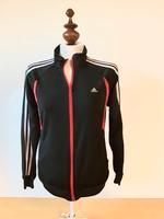 Adidas Trainingsjacke Reißverschluss schwarz weiß rot 164 XS Bayern - Ustersbach Vorschau