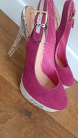 Plateau Pumps High Heels Pink Nordrhein-Westfalen - Lage Vorschau