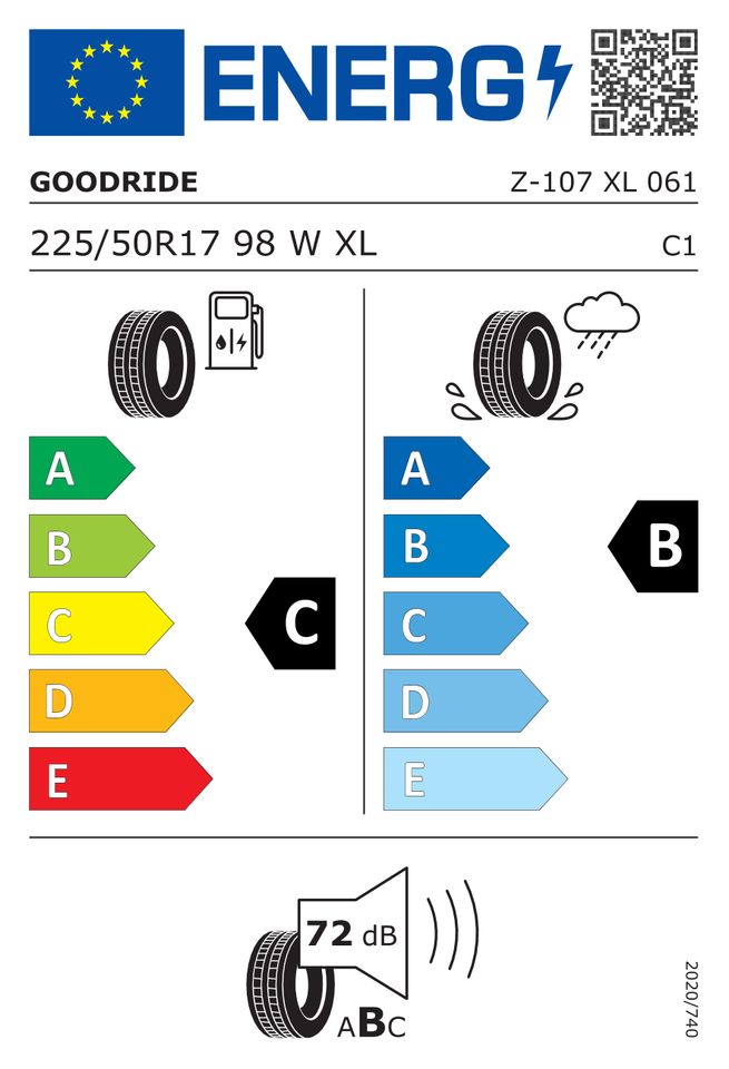 Goodride - 225/50 R17 98W XL Sommerreifen Galaxy, S-Max, Audi A4 in Ockenheim