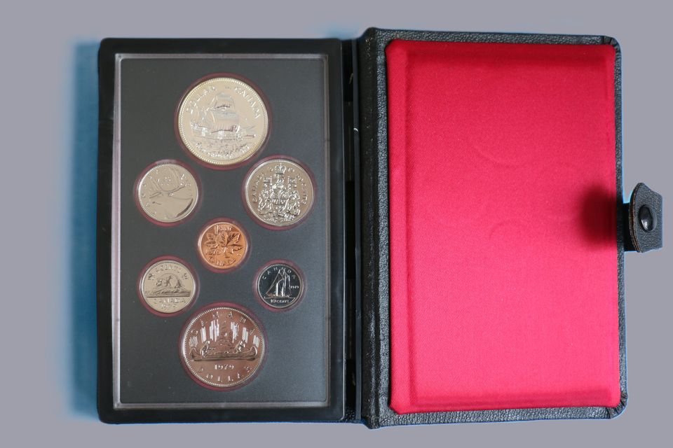 Kanada Kursmünzensatz 1979 PP- Double Dollar Prestige Set Griffon in Delmenhorst