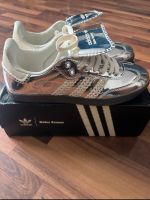 Adidas Samba Sneaker silver Sachsen - Plauen Vorschau