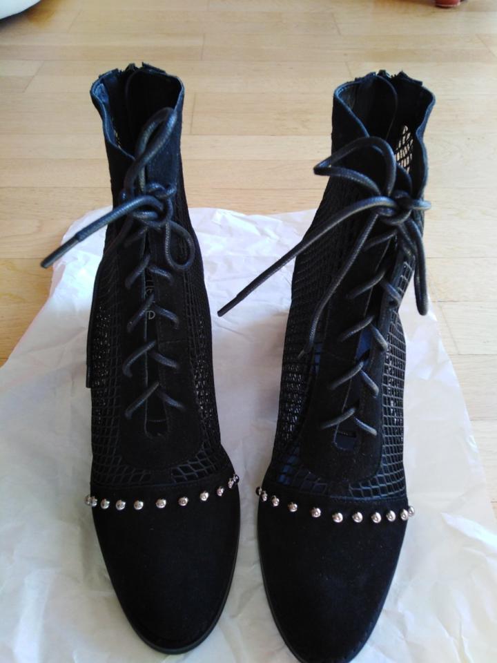 Nubuk / Mash HEINE Sommer-Booties, Gr.40, schwarz, Neu+ungetr. in Mainz