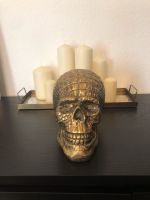 Deko Skull/Totenkopf Gold Hessen - Maintal Vorschau