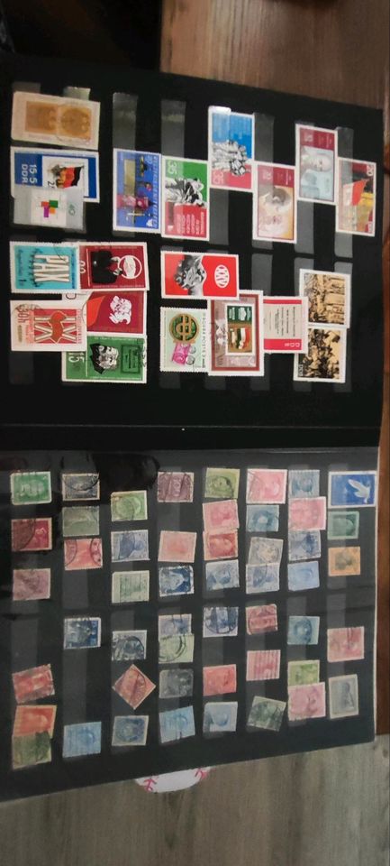 DDR Briefmarkensammlung in Wyhratal