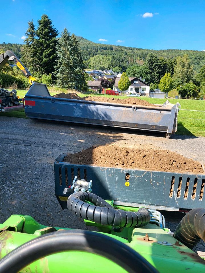 Ich biete Bagger und garten Arbeit in Düren