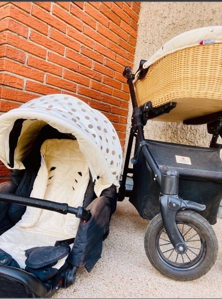 Superschicker ANGELCAB Kinderwagen ❤️Retro Buggy Öko zertifiziert in Berlin