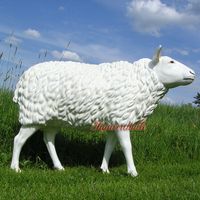 Schaf Schäfchen Werbeaufsteller lebensgroß groß Figur Statue i15 Nordrhein-Westfalen - Enger Vorschau