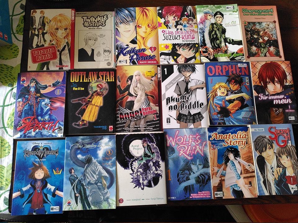 Manga Pilotbände, verschiedene Genres in Tamm