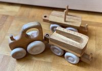 Holz Eisenbahn für Kinder, Lok + Anhänger, Handarbeit Leipzig - Leipzig, Zentrum Vorschau