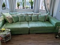 Sofa mintfarben aus zwei Blöcken Couch mit Kissen Nordrhein-Westfalen - Detmold Vorschau