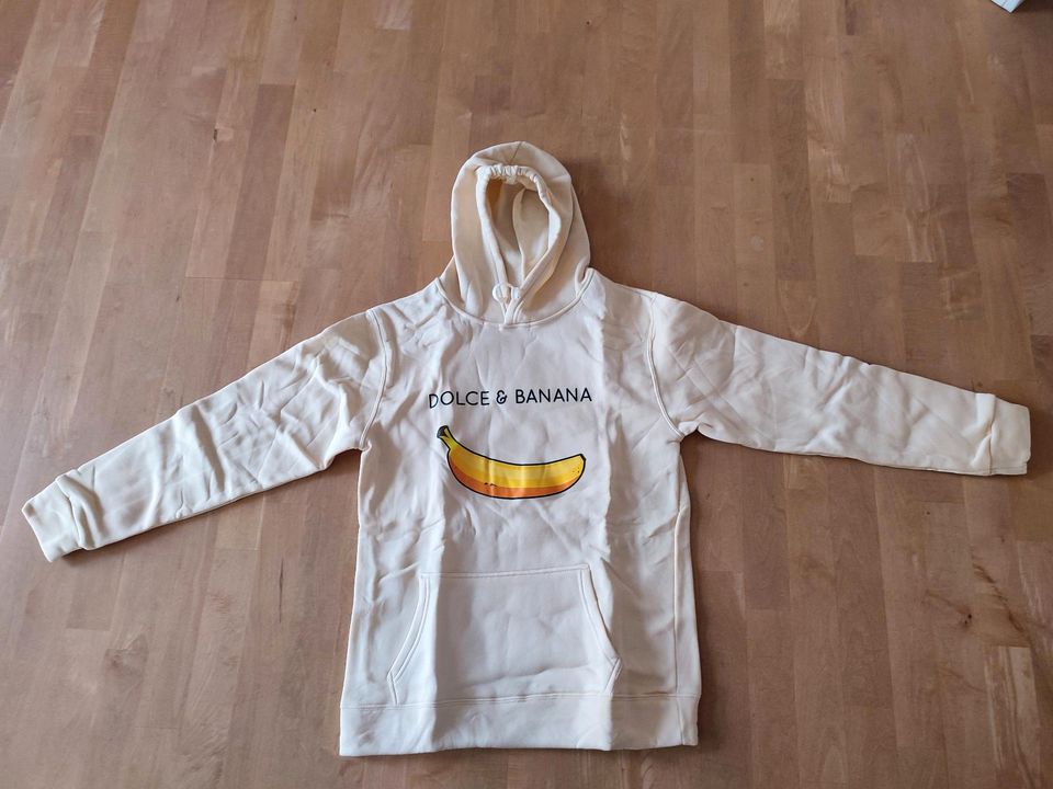 Dolce & Banana Hoodie in beige Größe L in Moers