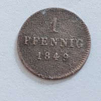 1 Deutscher Pfennig,1849,Bayern,Ludwig I. Nordrhein-Westfalen - Essen-Haarzopf Vorschau